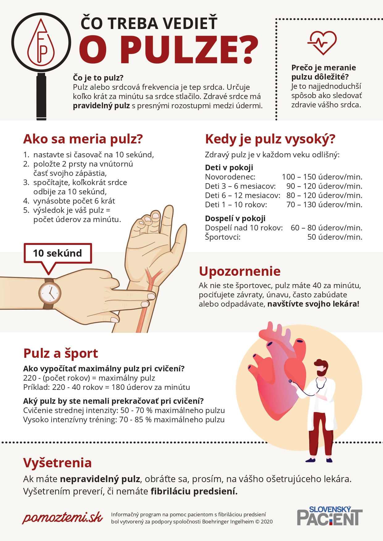 tlak krvi a pulz)
